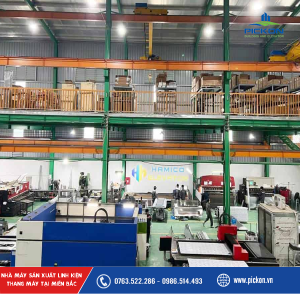 Nhà máy sản xuất linh kiện thang máy tại Miền Bắc