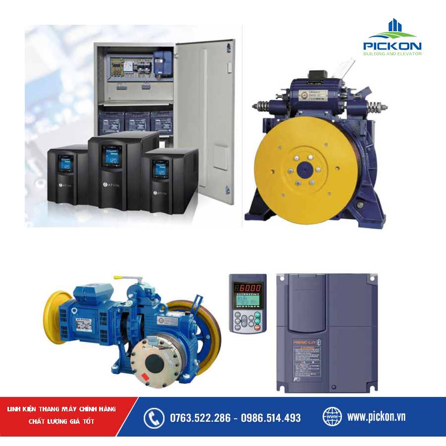 Linh kiện thang máy chính hãng chất lượng giá tốt tại miền Bắc
