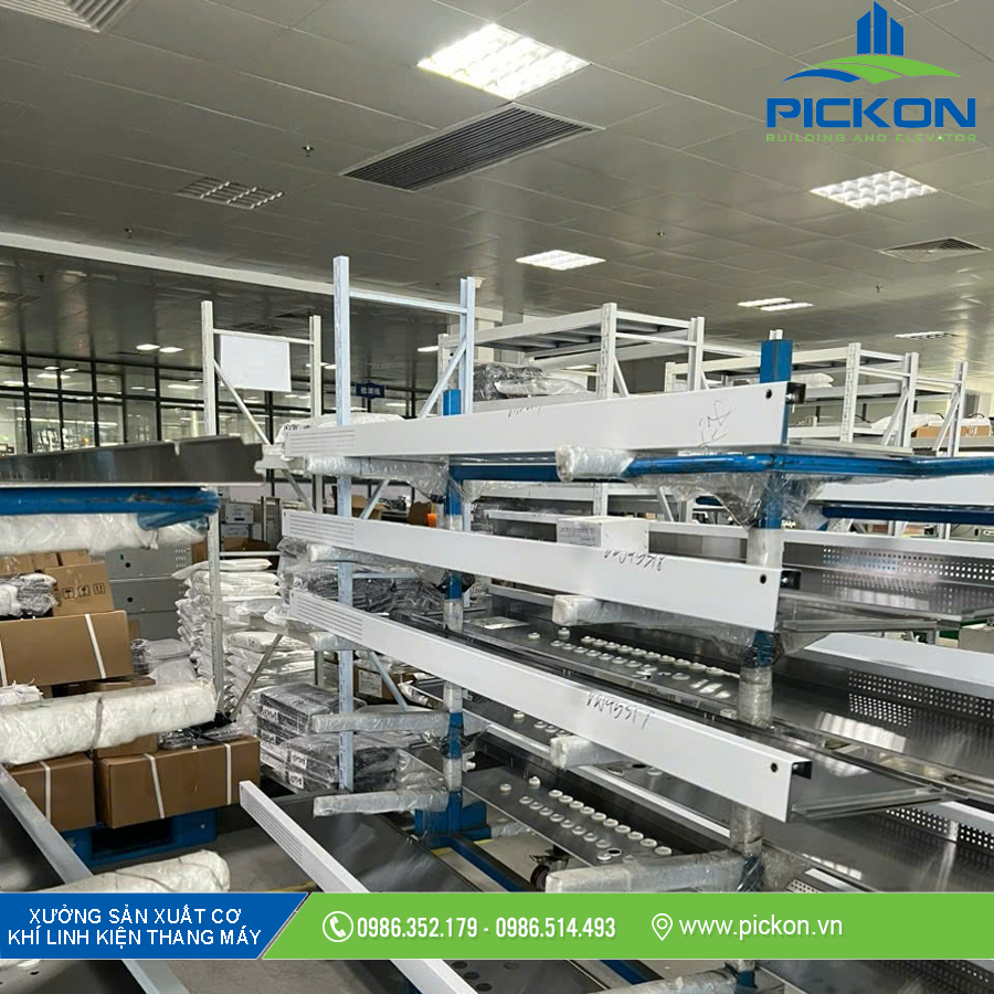 Xưởng sản xuất cơ khí linh kiện thang máy tại Hà Nội