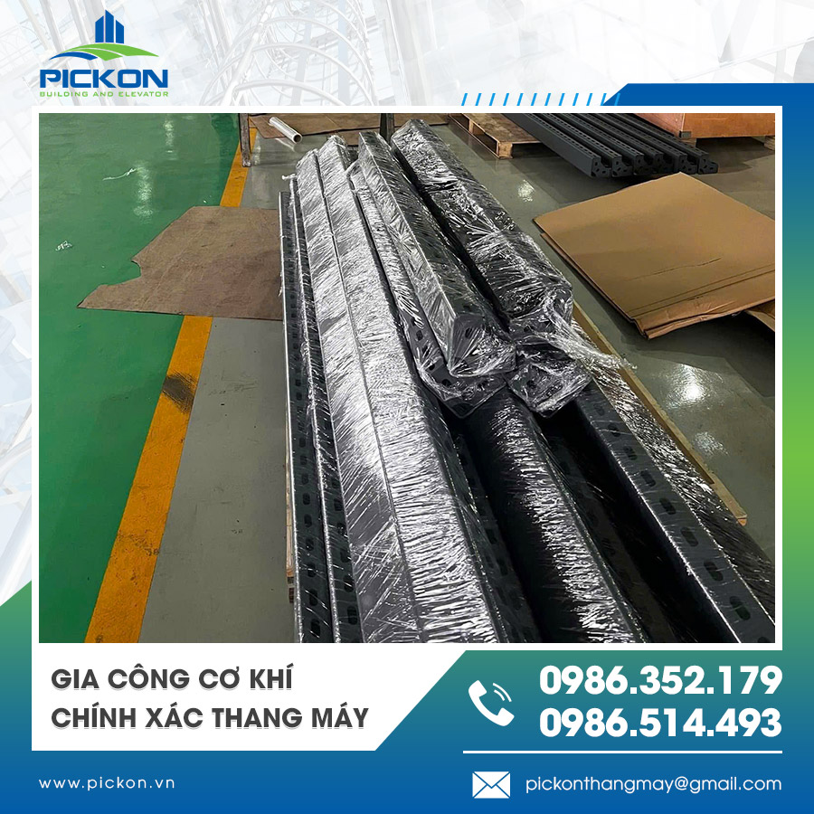 Gia công cơ khí chính xác thang máy bằng công nghệ CNC hiện đại
