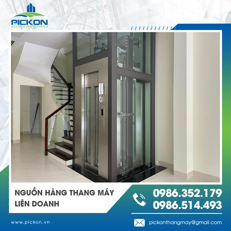 Thang máy liên doanh đa dạng mẫu mã và tải trọng