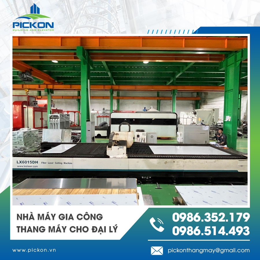 Nhà máy gia công thang máy cho đại lý với dây chuyền sản xuất hiện đại Nhà máy gia công thang máy cho đại lý với dây chuyền sản xuất hiện đại