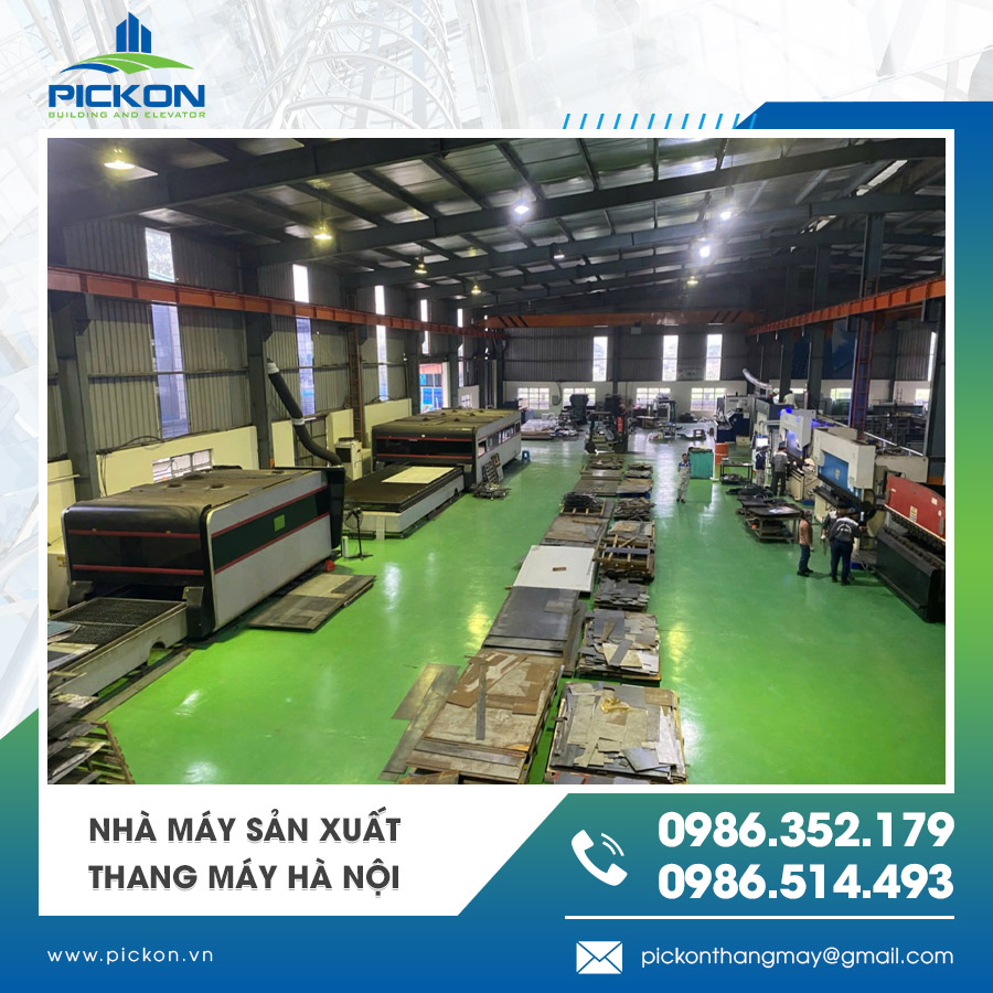 Nhà máy sản xuất thang máy Hà Nội với dây chuyền công nghệ hiện đại Nhà máy sản xuất thang máy Hà Nội với dây chuyền công nghệ hiện đại