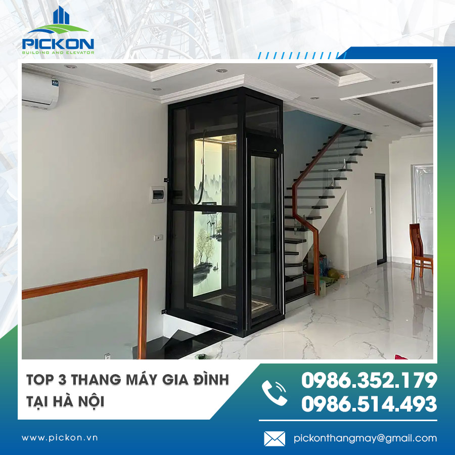 Thang máy gia đình tại Hà Nội vận hành êm ái và an toàn Thang máy gia đình tại Hà Nội vận hành êm ái và an toàn