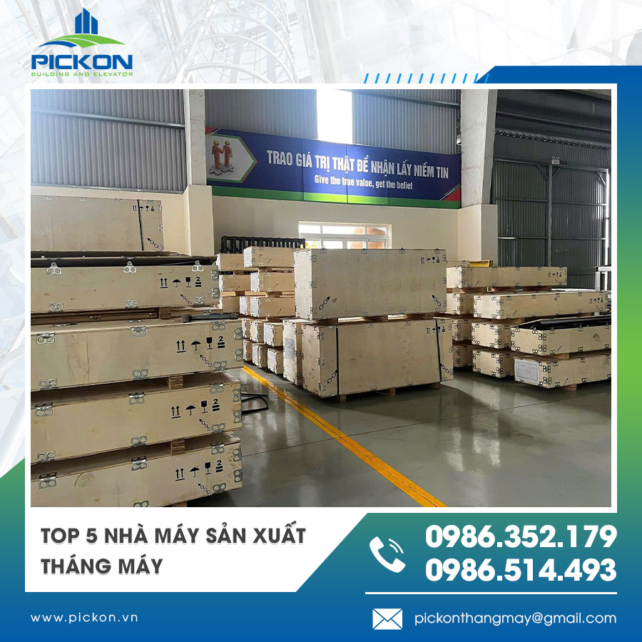 Nhà máy sản xuất thang máy công nghệ hiện đại nhất Nhà máy sản xuất thang máy công nghệ hiện đại nhất